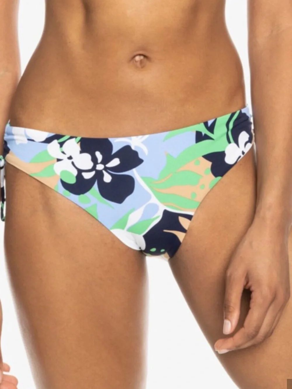 Roxy Light Blue Swim Bottoms with Side Tie XXL